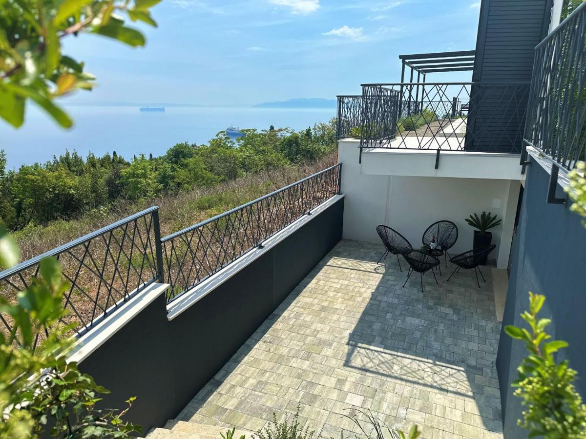Hillside Apartment Volosko Abbázia Kültér fotó